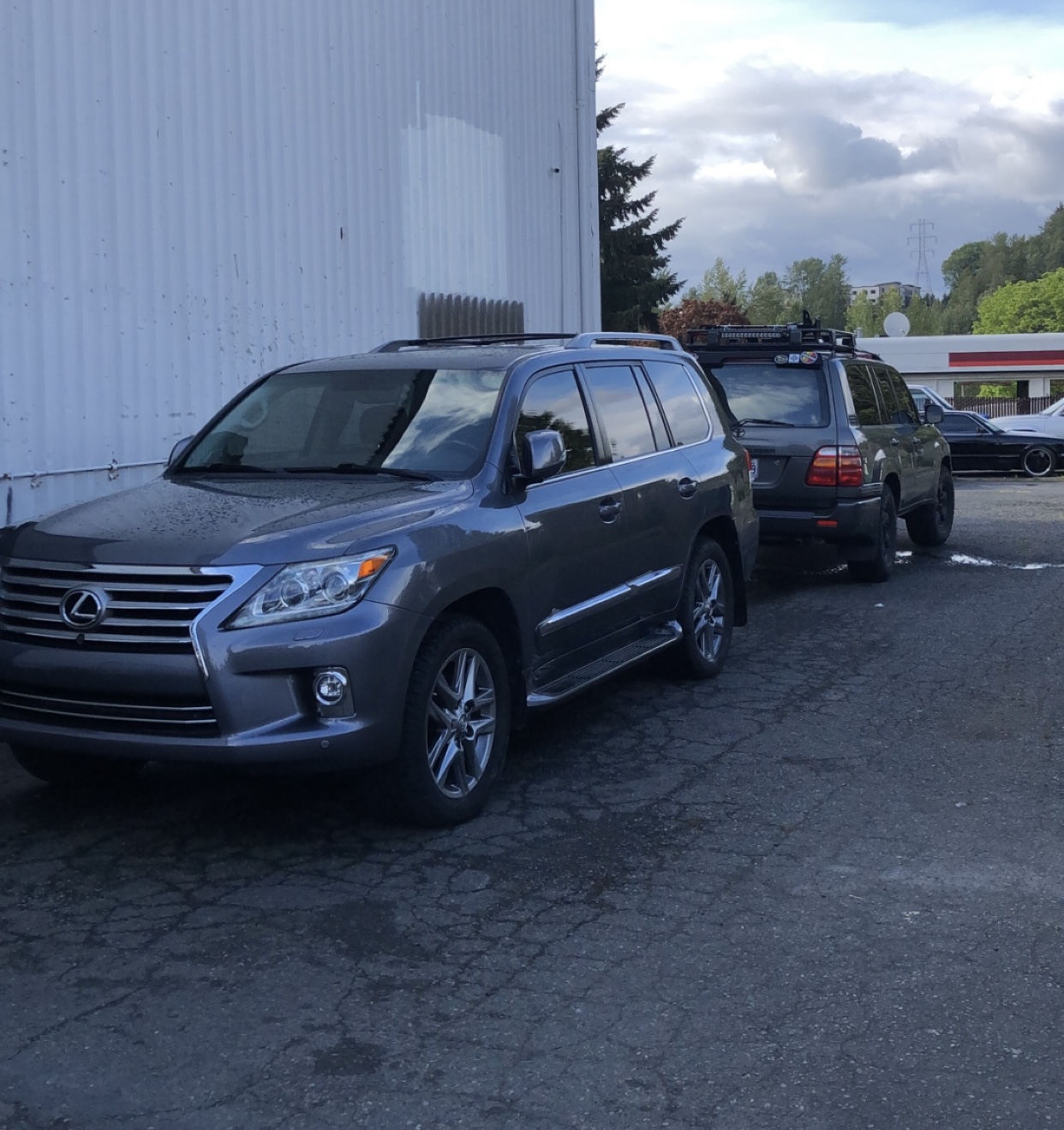 After repair - Lexus LX restored