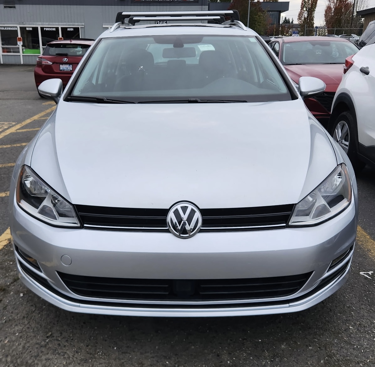 After repair - Volkswagen restored